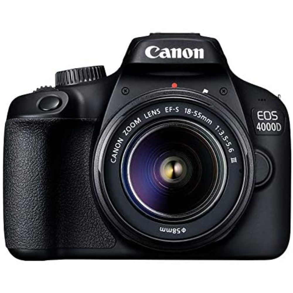 Canon DSLR 18MP Full HD 9AF, 2.7-Inch LCD, Wi-Fi, EOS4000D